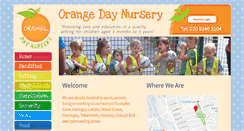 Desktop Screenshot of orangedaynursery.co.uk
